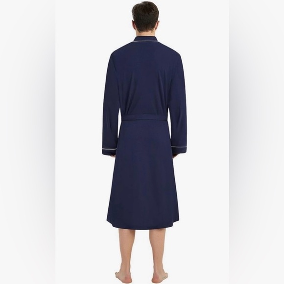 U2SKIIN Mens 100% Cotton Lightweight Knit Bathrobe; Size 2XL/3XL (48-52) - Picture 2 of 12